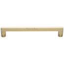 Heritage Brass Cabinet Pull Apollo Design 203mm CTC Satin Brass Finish - C0345 203-SB - Choice Handles