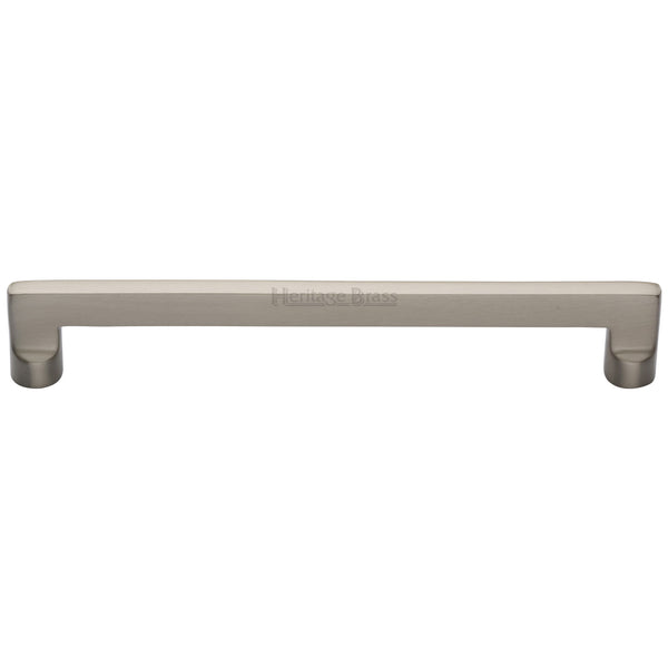 Heritage Brass Cabinet Pull Apollo Design 203mm Satin Nickel finish - C0345 203-SN - Choice Handles