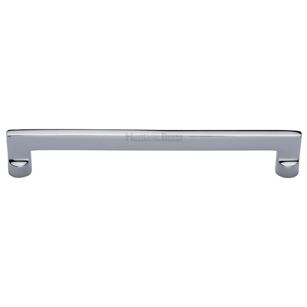 Heritage Brass Cabinet Pull Apollo Design 256mm CTC Polished Chrome Finish - C0345 256-PC - Choice Handles