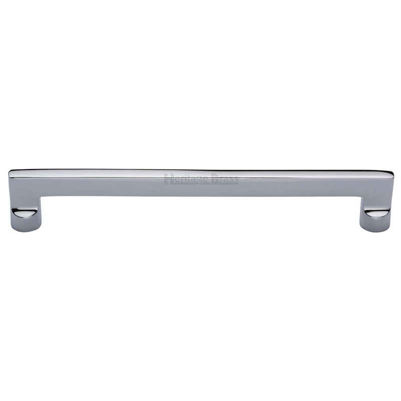 Heritage Brass Cabinet Pull Apollo Design 256mm CTC Polished Chrome Finish - C0345 256-PC - Choice Handles