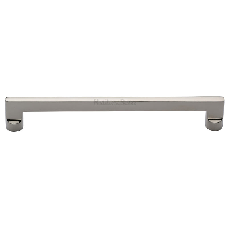 Heritage Brass Cabinet Pull Apollo Design 256mm CTC Polished Nickel Finish - C0345 256-PNF - Choice Handles