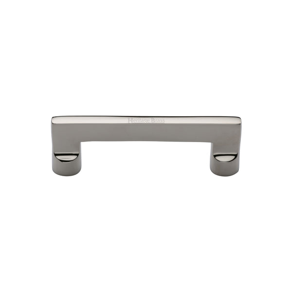 Heritage Brass Cabinet Pull Apollo Design 96mm CTC Polished Nickel Finish - C0345 96-PNF - Choice Handles