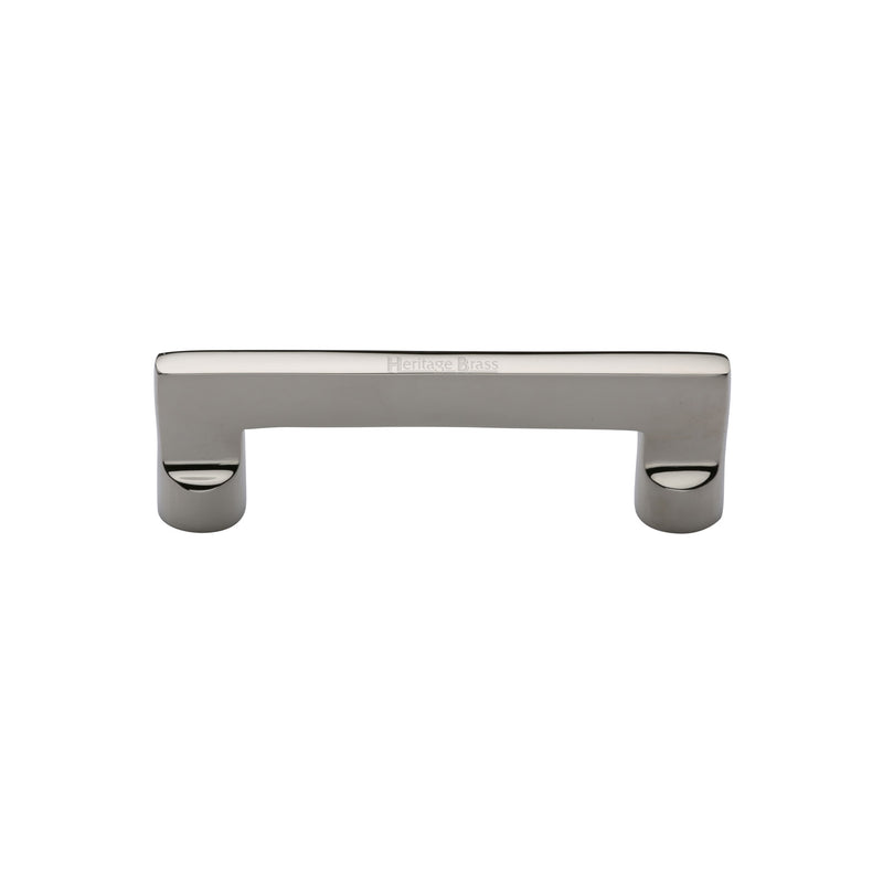 Heritage Brass Cabinet Pull Apollo Design 96mm CTC Polished Nickel Finish - C0345 96-PNF - Choice Handles