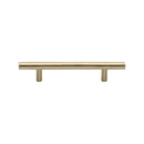 Heritage Brass Cabinet Pull Bar Design 101mm CTC Satin Brass Finish - C0361 101-SB - Choice Handles