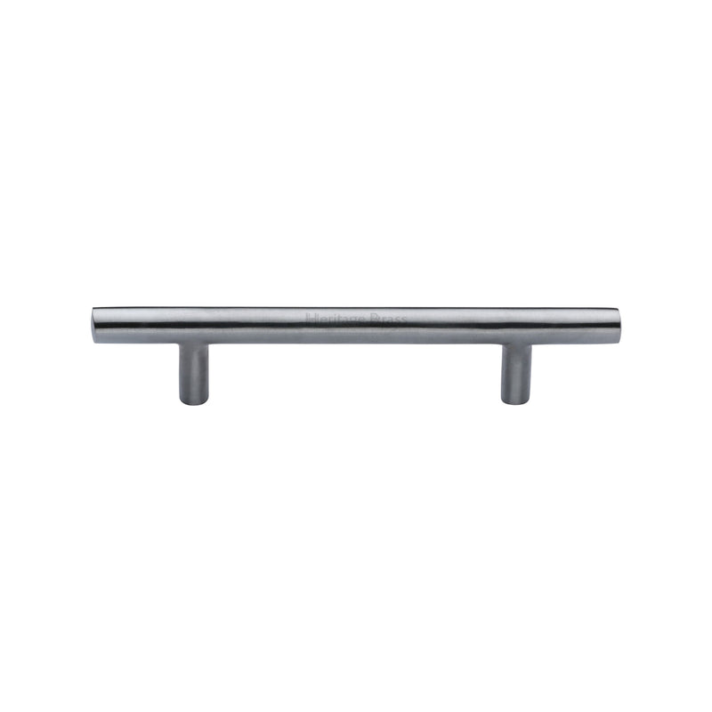 Heritage Brass Cabinet Pull Bar Design 101mm CTC Satin Chrome Finish - C0361 101-SC - Choice Handles