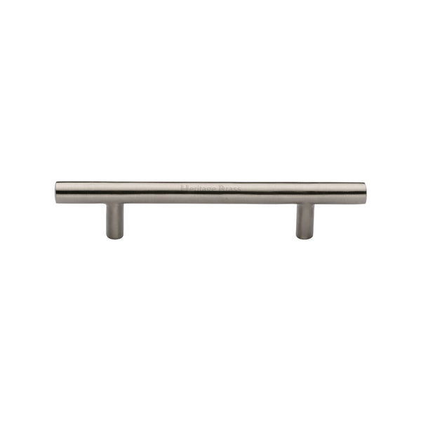Heritage Brass Cabinet Pull Bar Design 101mm CTC Satin Nickel Finish - C0361 101-SN - Choice Handles