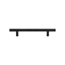 Heritage Brass Cabinet Pull Bar Design 128mm CTC Matt Black Finish - C0361 128-BKMT - Choice Handles
