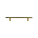 Heritage Brass Cabinet Pull Bar Design 128mm CTC Polished Brass Finish - C0361 128-PB - Choice Handles