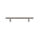 Heritage Brass Cabinet Pull Bar Design 128mm CTC Polished Nickel Finish - C0361 128-PNF - Choice Handles