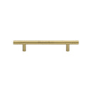 Heritage Brass Cabinet Pull Bar Design 128mm CTC Satin Brass Finish - C0361 128-SB - Choice Handles