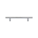Heritage Brass Cabinet Pull Bar Design 128mm CTC Satin Chrome Finish - C0361 128-SC - Choice Handles