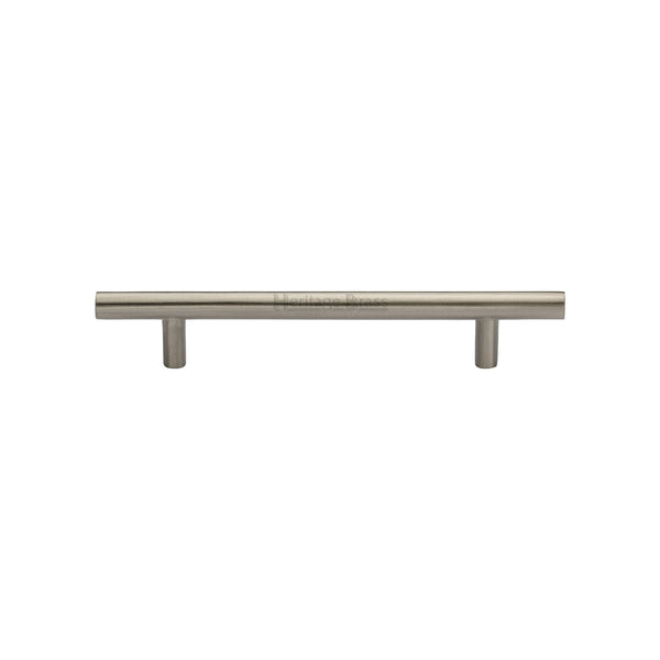 Heritage Brass Cabinet Pull Bar Design 128mm CTC Satin Nickel Finish - C0361 128-SN