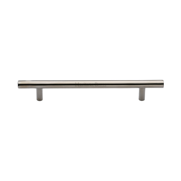 Heritage Brass Cabinet Pull Bar Design 160mm CTC Polished Nickel Finish - C0361 160-PNF - Choice Handles
