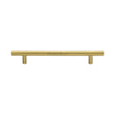 Heritage Brass Cabinet Pull Bar Design 160mm CTC Satin Brass Finish - C0361 160-SB - Choice Handles