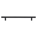 Heritage Brass Cabinet Pull Bar Design 203mm CTC Matt Black Finish - C0361 203-BKMT - Choice Handles