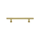 Heritage Brass Cabinet Pull T-Bar Design with 16mm Rose 101mm CTC Polished Brass Finish - C0362 101-PB - Choice Handles