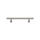 Heritage Brass Cabinet Pull T-Bar Design with 16mm Rose 101mm CTC Polished Nickel Finish - C0362 101-PNF - Choice Handles