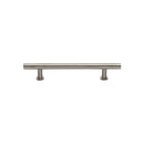 Heritage Brass Cabinet Pull T-Bar Design with 16mm Rose 101mm CTC Satin Nickel Finish - C0362 101-SN - Choice Handles