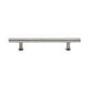 Heritage Brass Cabinet Pull T-Bar Design with 16mm Rose 160mm CTC Polished Nickel Finish - C0362 160-PNF - Choice Handles