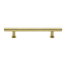Heritage Brass Cabinet Pull T-Bar Design with 16mm Rose 203mm CTC Polished Brass Finish - C0362 203-PB - Choice Handles