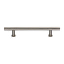 Heritage Brass Cabinet Pull T-Bar Design with 16mm Rose 203mm CTC Satin Nickel Finish - C0362 203-SN - Choice Handles