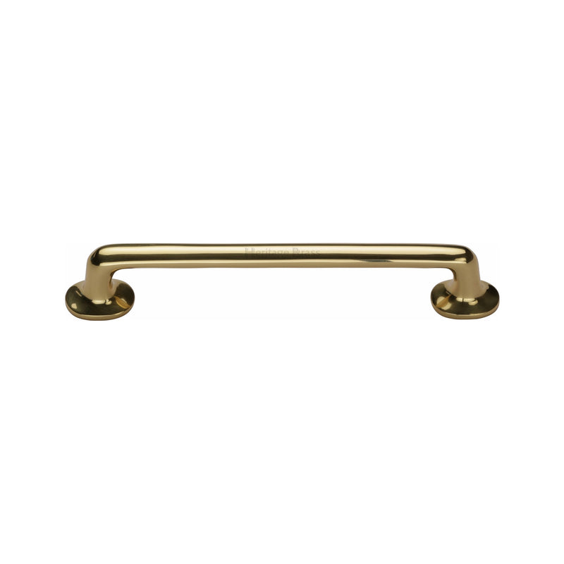 Heritage Brass Cabinet Pull Traditional Design 152mm Polished Brass finish - C0376 152-PB - Choice Handles