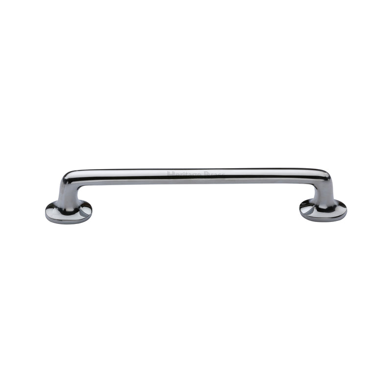 Heritage Brass Cabinet Pull Traditional Design 152mm Polished Chrome finish - C0376 152-PC - Choice Handles