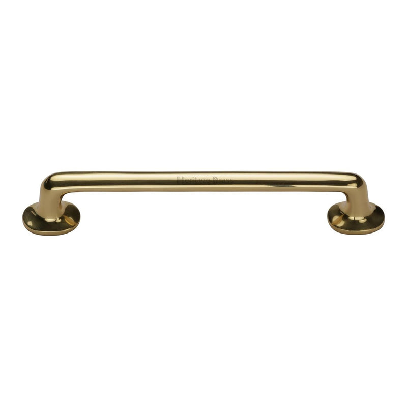 Heritage Brass Cabinet Pull Traditional Design 203mm Polished Brass finish - C0376 203-PB - Choice Handles