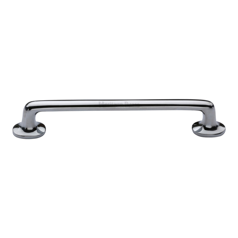 Heritage Brass Cabinet Pull Traditional Design 203mm Polished Chrome finish - C0376 203-PC - Choice Handles