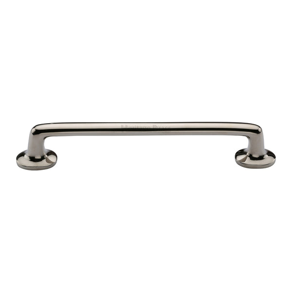 Heritage Brass Cabinet Pull Traditional Design 203mm CTC Polished Nickel Finish - C0376 203-PNF - Choice Handles