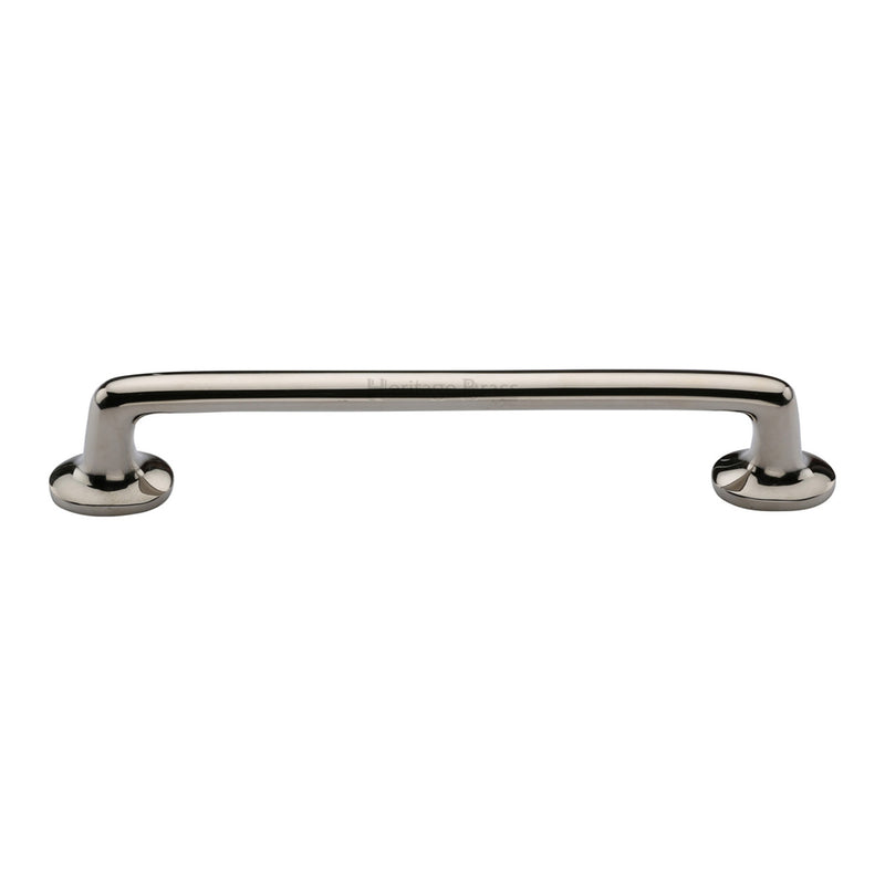 Heritage Brass Cabinet Pull Traditional Design 203mm CTC Polished Nickel Finish - C0376 203-PNF - Choice Handles