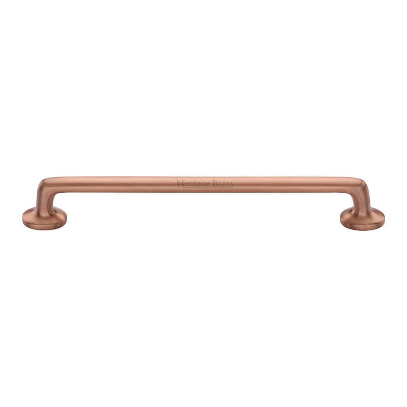 Heritage Brass Cabinet Pull Traditional Design 203mm CTC Satin Rose Gold Finish - C0376 203-SRG - Choice Handles