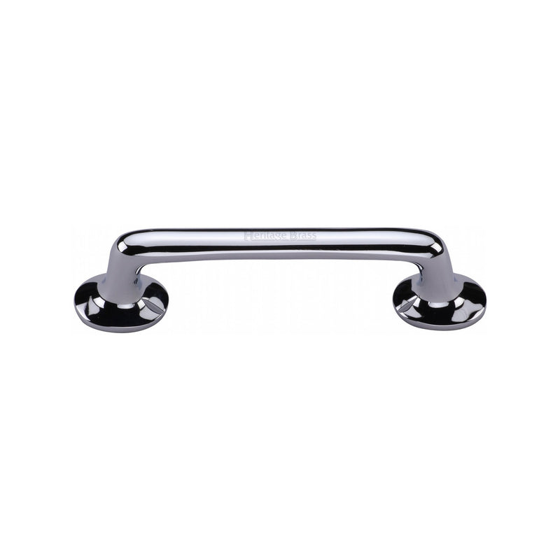Heritage Brass Cabinet Pull Traditional Design 96mm Polished Chrome finish - C0376 96-PC - Choice Handles