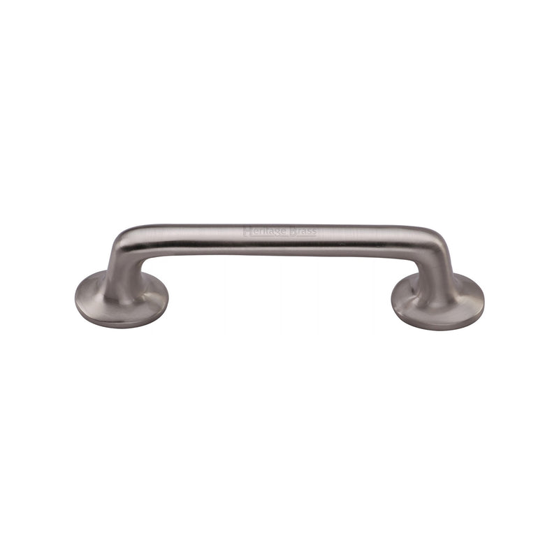 Heritage Brass Cabinet Pull Traditional Design 96mm Satin Nickel finish - C0376 96-SN - Choice Handles