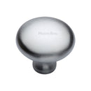 Timeless Elegance and Unrivaled QualityHeritage Brass Cabinet Knob Mushroom Design 38mm Satin Chrome finish - C113 38-SC - Choice Handles