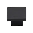 Heritage Brass Cabinet Knob Classic Square Design 32mm Matt Black finish - C1254 32-BKMT - Choice Handles