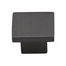 Heritage Brass Cabinet Knob Classic Square Design 40mm Matt Bronze finish - C1254 40-MB - Choice Handles