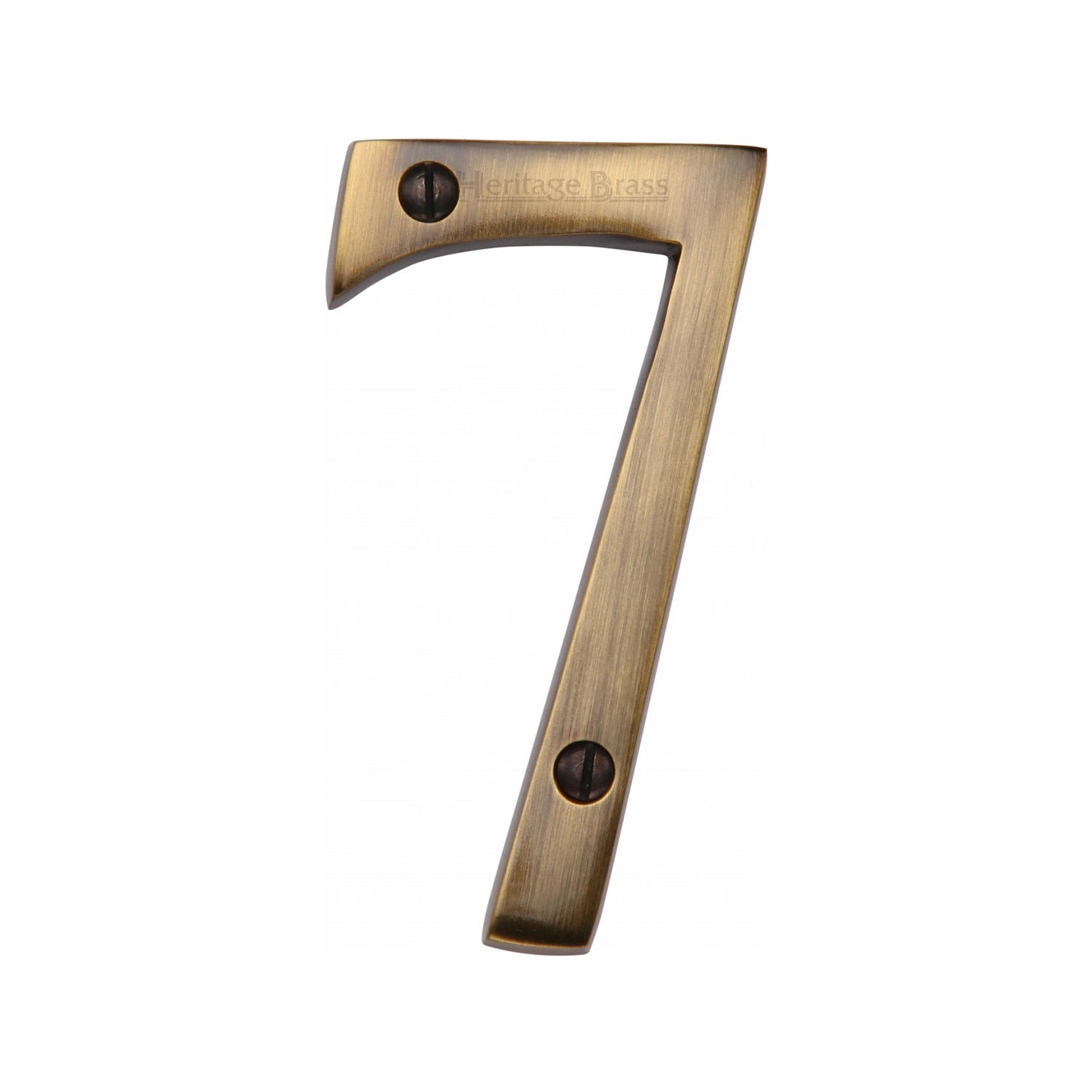 Heritage Brass Numeral 7 Face Fix 76mm (3