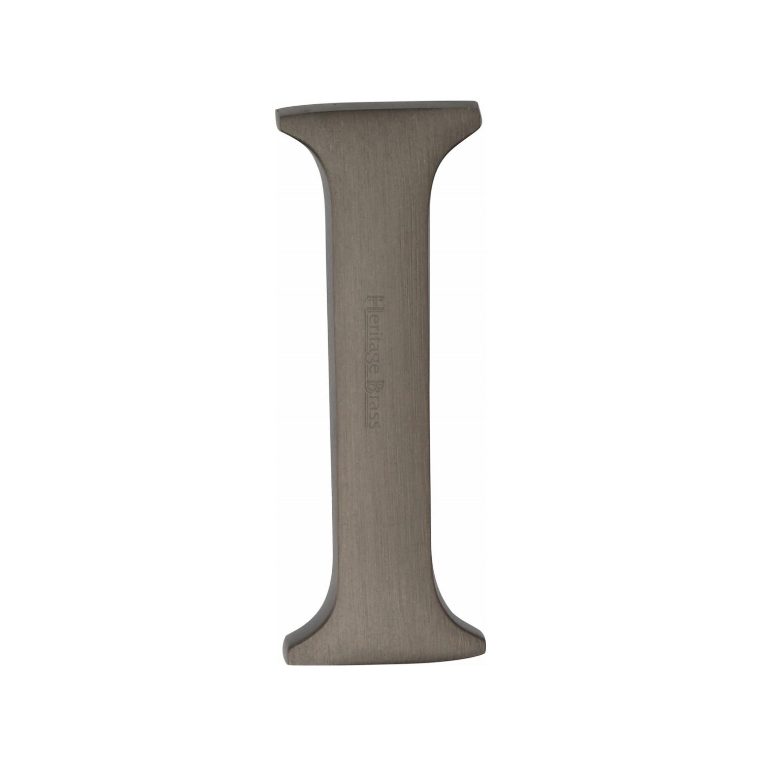 Pin Fix Lettering Heritage Brass Alphabet I Pin Fix 51mm (2