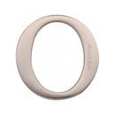 Heritage Brass Alphabet O Rear Fix 51mm (2") Satin Nickel finish - C1565 2 O-SN - Choice Handles