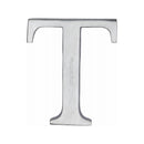 Heritage Brass Alphabet T Rear Fix 51mm (2") Satin Chrome finish - C1565 2 T-SC - Choice Handles