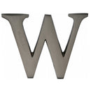 Heritage Brass Alphabet W Pin Fix 51mm (2") Matt Bronze Finish - C1565 2 W-MB - Choice Handles