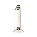Heritage Brass Numeral 1 Face Fix 51mm (2") Polished Nickel finish - C1567 1-PNF - Choice Handles
