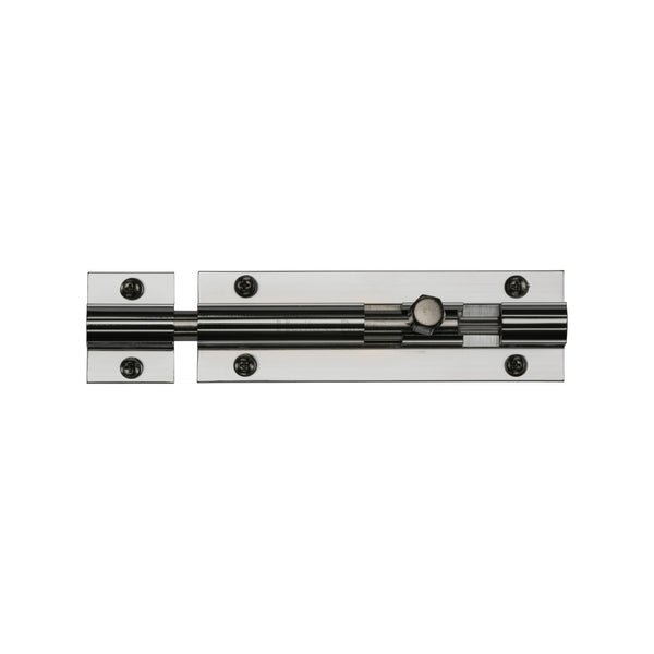 Heritage Brass Door Bolt Straight 2.5" x 1" Polished Chrome finish - C1580 21/2-PC - Choice Handles