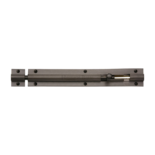 Heritage Brass Door Bolt Straight 8 x 1.25 Matt Bronze finish
 - C1582 8-MB - Choice Handles