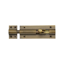 Heritage Brass Door Bolt Straight 4 x 1.5 Antique finish
 - C1584 4-AT - Choice Handles