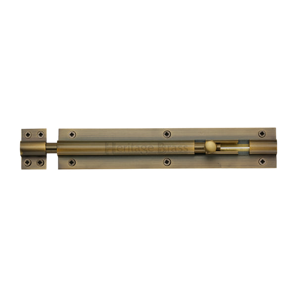 Heritage Brass Door Bolt Straight 8 x 1.5 Antique finish
 - C1584 8-AT - Choice Handles