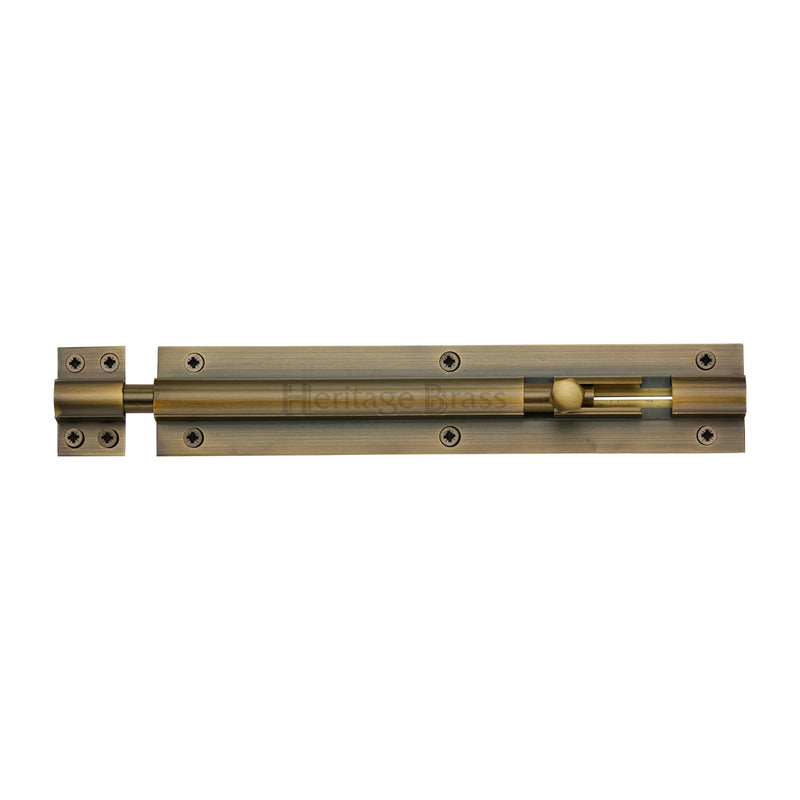 Heritage Brass Door Bolt Straight 8 x 1.5 Antique finish
 - C1584 8-AT - Choice Handles