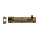 Heritage Brass Door Bolt Necked 6 x 1.25 Antique finish
 - C1592 6-AT - Choice Handles