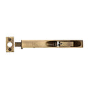 Heritage Brass Door Bolt Flush Fitting 10" x .3/4" Antique finish - C1680 10-AT - Choice Handles